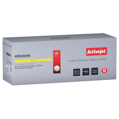 Activejet ATB-910YN Toner (ersetzt Brother TN910Y; Supreme; 9000 Seiten; gelb)