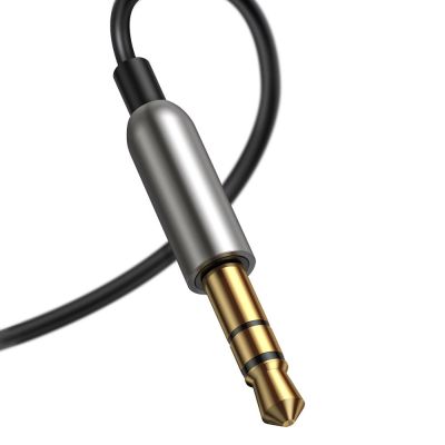 7. Baseus BA01 Bluetooth 5.0 Audioempfängerkabel AUX-Klinke Audioadapter schwarz (CABA01-01)