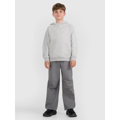 4. Jungen-Sweatshirt mit Kapuze, offen, 4F 4FJWMM00TSWSM1860-25M