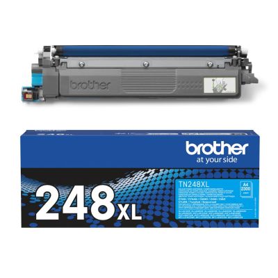 11. Brother TN-248XLC Tonerkartusche, 1 Stück, Original Cyan
