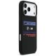 4. BMW M Silikonhülle mit horizontaler Linie und MagSafe-Funktion für iPhone 17 Pro Max – Schwarz