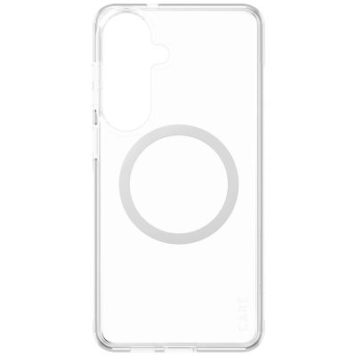 3. CARE by PanzerGlass Urban Explorer Transparente Hülle mit weißem Qi für Samsung Galaxy S26+ - transparent