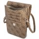 4. Guess Handtasche GUWBP4TMBR braun / braun 4G Dreieck