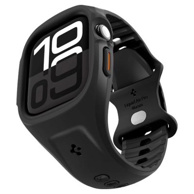 10. Spigen Liquid Air Pro Armband für Apple Watch 46 mm – Mattschwarz