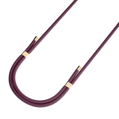 8. 3mk EasyClip Elite Smartphone-Lanyard – Burgunderrot