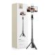 Tech-Protect L05S Bluetooth-Selfie-Stick mit Stativ bis 105 cm mit LED-Lampe – Schwarz