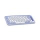 4. Logitech Pop Icon Combo Tastatur und Maus inklusive, universelle Bluetooth-QWERTZ-Tastatur, türkisch-lila, weiß