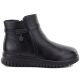 2. Bequeme Damen-Ankle-Boots mit Keilabsatz, schwarz, Potocki PT16397