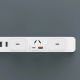 7. Dudao A30EUL GaN-Wandladegerät 30 W USB-A / USB-C + USB-C – Lightning Kabel – Weiß