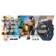 16. Gravity GT21-5 Smartwatch + marineblaues Silikonarmband
