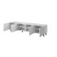 2. TV-Schrank PAFOS 200x40x52 weiß matt