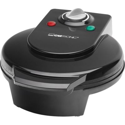 Clatronic WA 3491 Waffeleisen (1200W; schwarz)