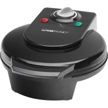 Clatronic WA 3491 Waffeleisen (1200W; schwarz)