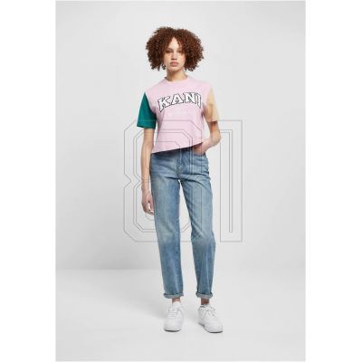 5. Karl Kani T-Shirt Serif Crop Block Tee W 6130859