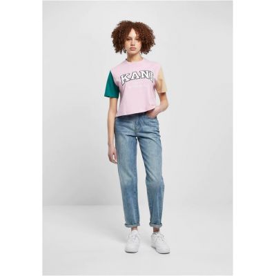 5. Karl Kani T-Shirt Serif Crop Block Tee W 6130859