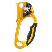 Petzl ASCENSION Steigklemme rechts, schwarz und gelb