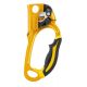 Petzl ASCENSION Steigklemme rechts, schwarz und gelb