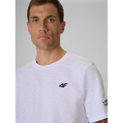 4. Herren-T-Shirt, einfarbig, Größe 4F 4FRSS26TTSHM3994-10S