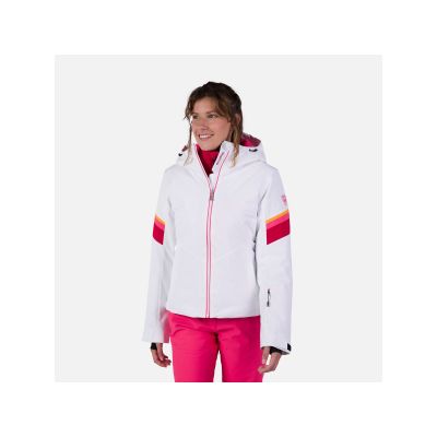 8. Rossignol W Strawpile Jkt Jacke Weiß