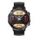 4. Gravity GT21-3 Smartwatch + Schwarzes Silikonarmband