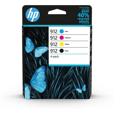 2. HP Tintenset HP 912, HP912=6ZC74AE, enthält CMYK, 3YL80AE+3YL77AE+3YL78AE+3YL79AE