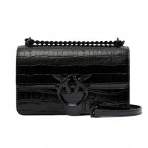 Pinko Classic Love One Mini-Handtasche aus Leder 100074A1SY