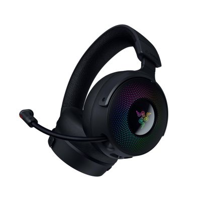3. Razer Kraken V4 Pro Bluetooth-Over-Ear-Headset mit Mikrofon, kabellos, schwarz