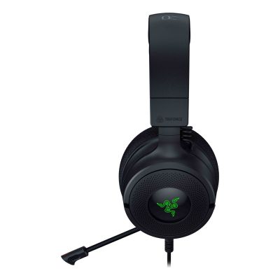 3. Razer Kraken V4 X Kabelgebundenes Gaming-Headset mit Kopfbügel, USB Typ-C / USB Typ-A, Schwarz
