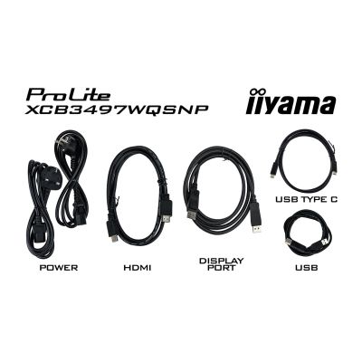 37. iiyama XCB3497WQSNP-B1 34"-Monitor - Flachbildschirm - 86,4 cm