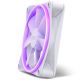 3. NZXT F120 RGB Dreierpack Computergehäuselüfter 12cm Weiß 3 Stück.