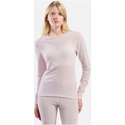3. Damen-Thermoshirt mit langen Ärmeln Odlo ACTIVE WARM BL TOP crew neck l/s, rosa