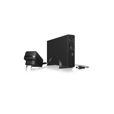 4. ICY BOX IB-377-C31 HDD/SSD-Gehäuse Schwarz 3,5"