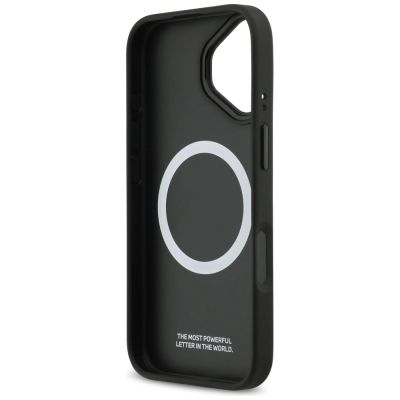 7. BMW M Perforated Stripe Logo MagSafe Case für iPhone 17 – Grau