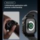 7. Spigen Rugged Armor Pro Schutzhülle und Armband für Apple Watch 46 mm – Mattschwarz
