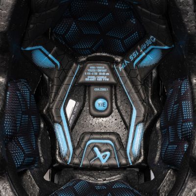 6. Bauer Re-akt 155 Combo Eishockeyhelm für Kinder
