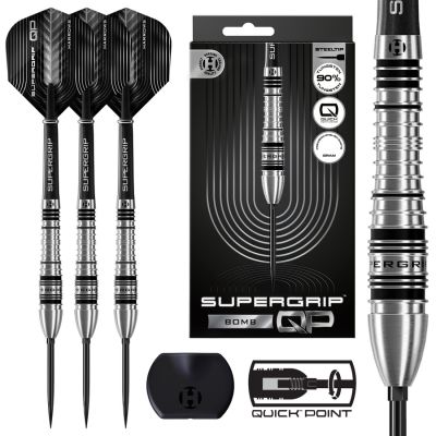 Harrows SUPERGRIP QP BOMB 90% Stahlspitzen-Darts