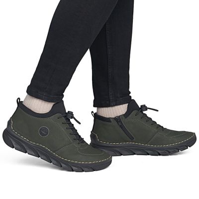 6. grüne Damen-Ankle-Boots Rieker 55071-54