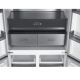 5. Mehrtüriger Einbau-Kühlschrank mit No-Frost-Technologie, Modell MPM-503-SSI-11, schwarzes Glas