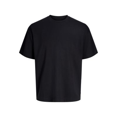 2. Jack&Jones Herren-T-Shirt JJEBARRON TEE SS O-NECK NOOS 12298906 SCHWARZ
