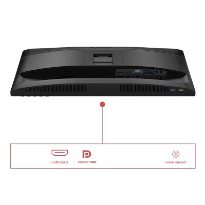 6. AOC U34E2M Computermonitor 86,4 cm (34") 3440 x 1440 px Wide Quad HD Schwarz