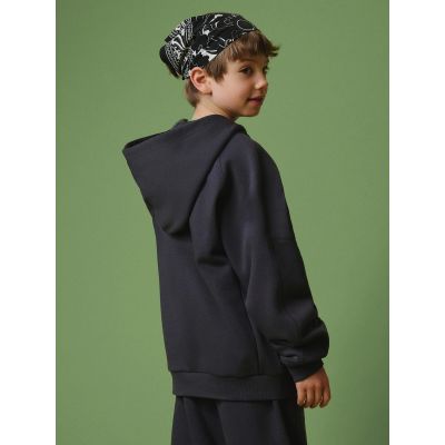 2. Locker geschnittener Kapuzenpullover für Jungen, Größe 4F 4FJRSS26TSWSM2828-22S