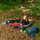 2. NILS CAMP NC2012 Schlafsack schwarz und rot