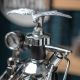 7. La Pavoni Milano manueller Hebel-Espressokocher, silber