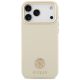 3. Guess Grained Strass Logo MagSafe Hülle für iPhone 17 Pro Max - Beige
