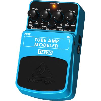 2. Behringer TM300 Effektpedal Schwarz, Blau