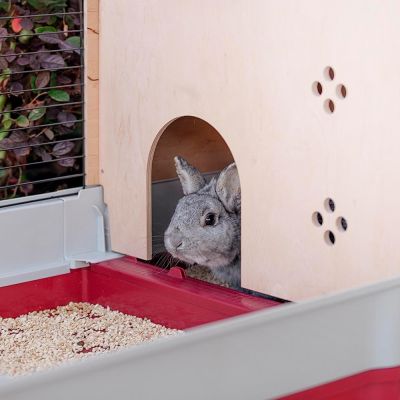 6. FERPLAST Rabbit 140 plus - Kaninchenkäfig (faltbar)