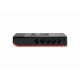 4. LevelOne GSW-0507 Netzwerk-Switch, unmanaged Gigabit Ethernet (10/100/1000), Schwarz, Rot