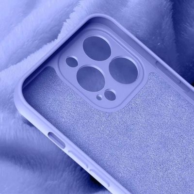 3. Silikonhülle iPhone 14 Plus Silikonhülle hellblau