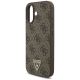 6. Guess 4G Strap Triangle Logo MagSafe Hülle für iPhone 17 - braun
