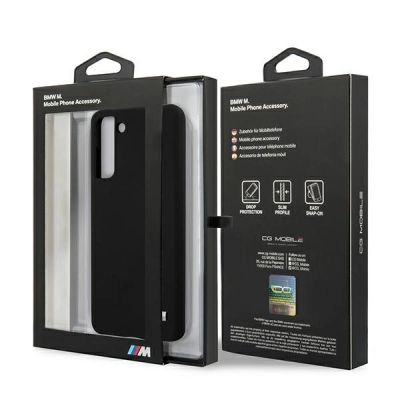 8. BMW Silikon M Collection Case für Samsung Galaxy S21+ - Schwarz